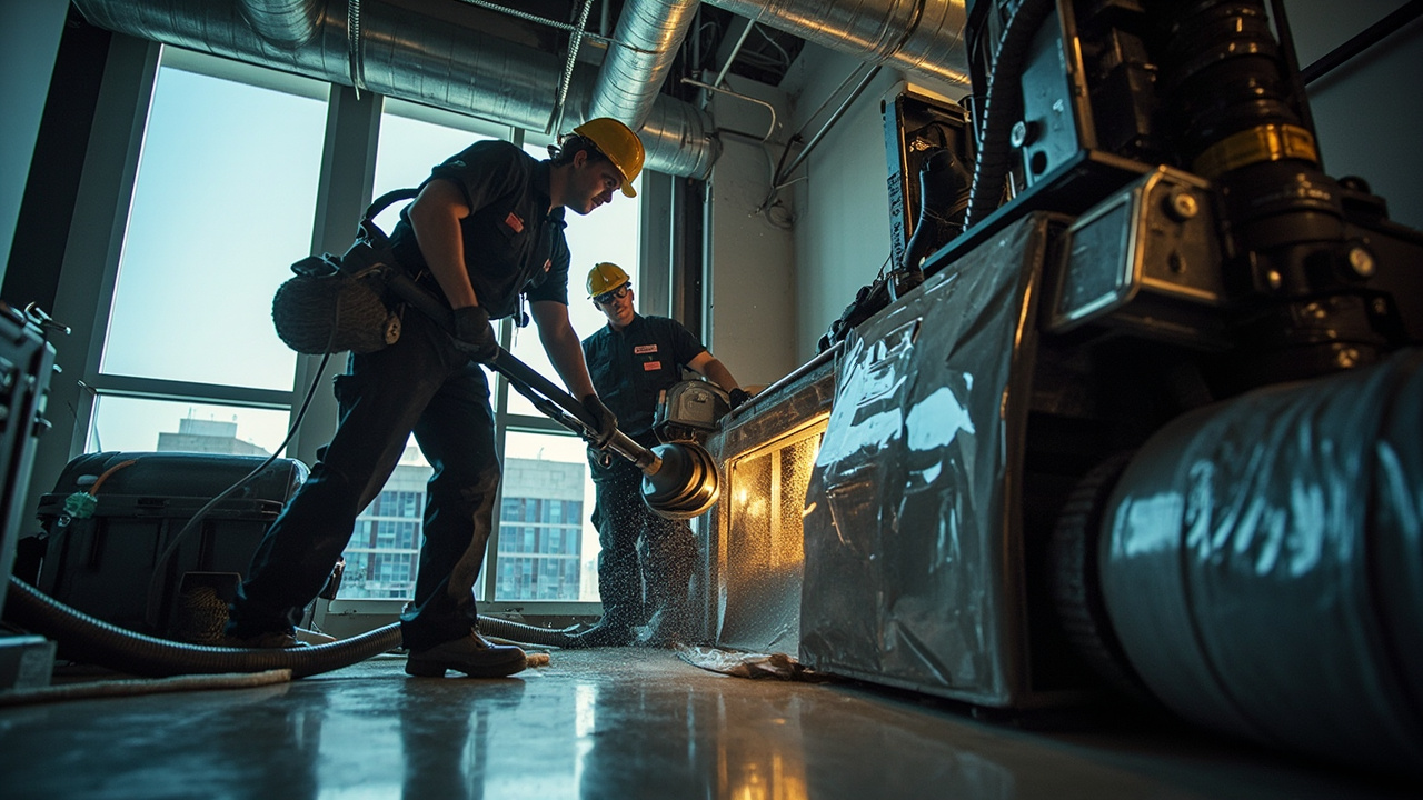 Why St. Louis Commercial Buildings Face Accelerated Air System Contamination