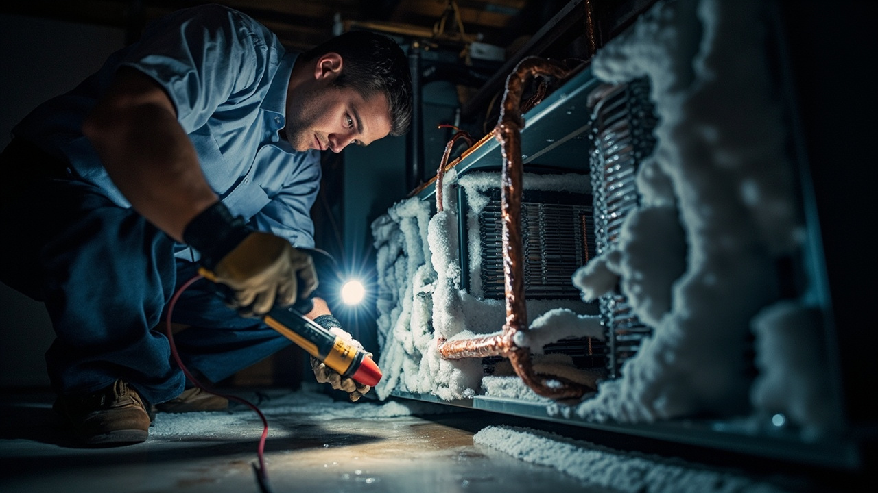 Frozen AC Coil Repair in St. Louis – Same-Day Emergency Service to Restore Your Cooling Fast