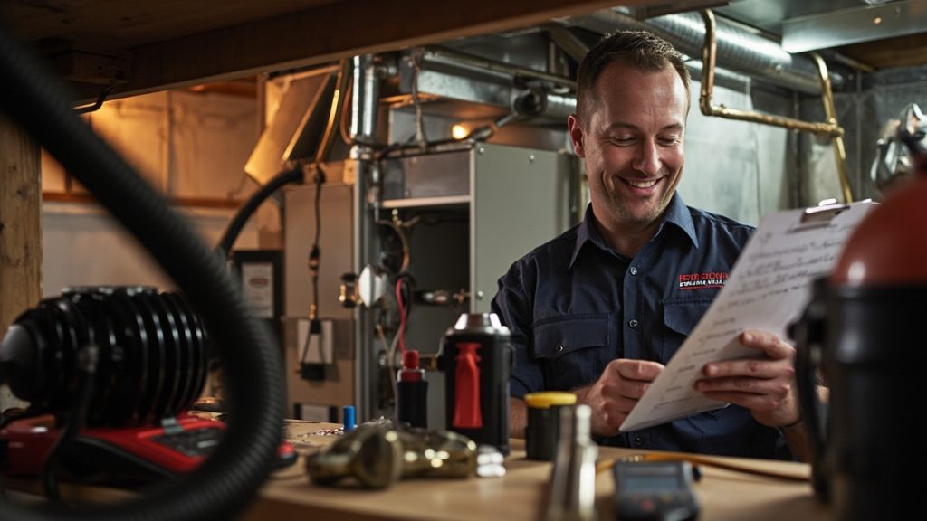 Furnace Maintenance Checklist in St. Louis MO 63106