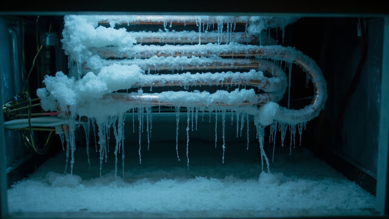 Iced Up Evaporator Coil in St. Louis – Expert Diagnosis and Permanent Repair