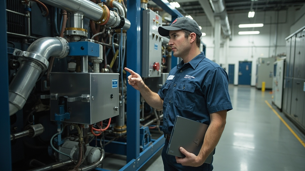 Comprehensive Chiller System Analysis and Precision Repair