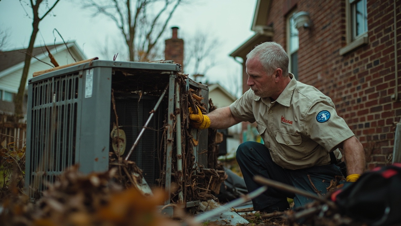 Storm Damage HVAC Repair in St. Louis – Same-Day Emergency Response When Every Minute Counts