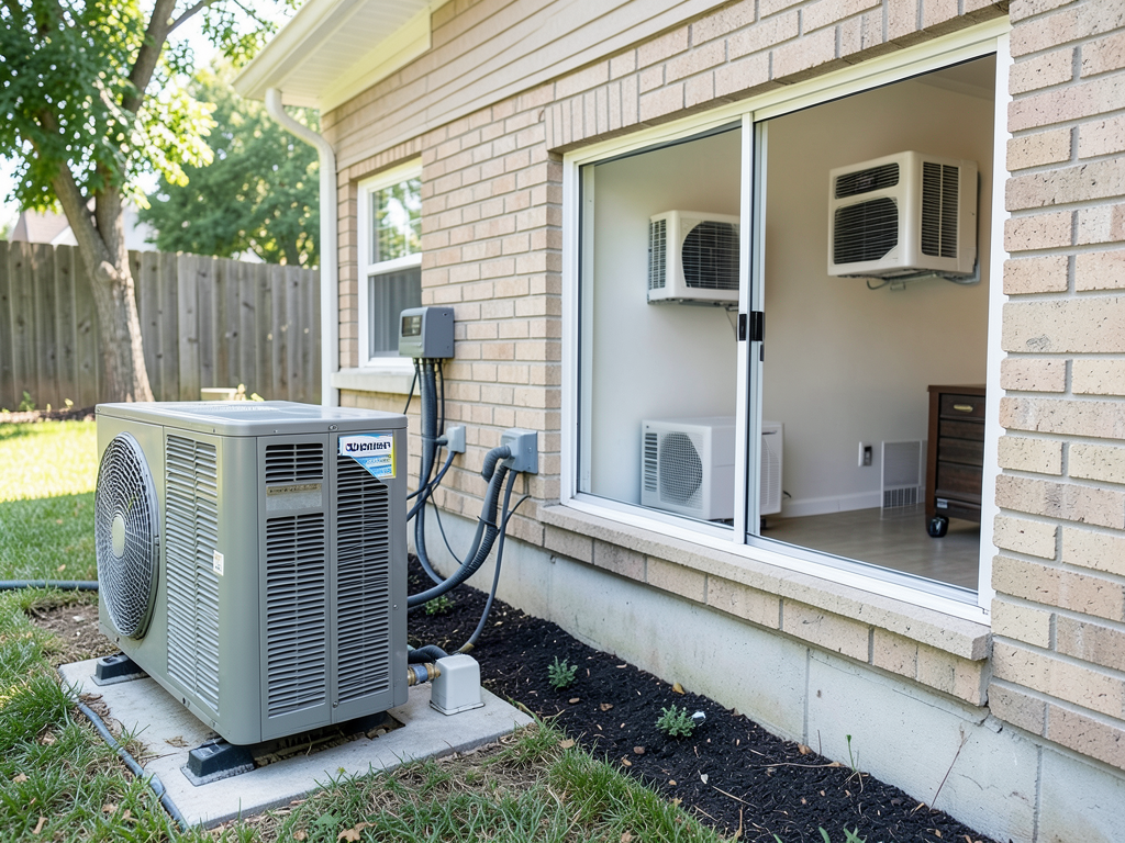Heating and cooling ideas for new backyard cottage