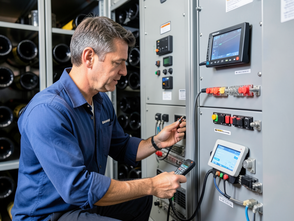 Maintaining custom wine cellar cooling systems in