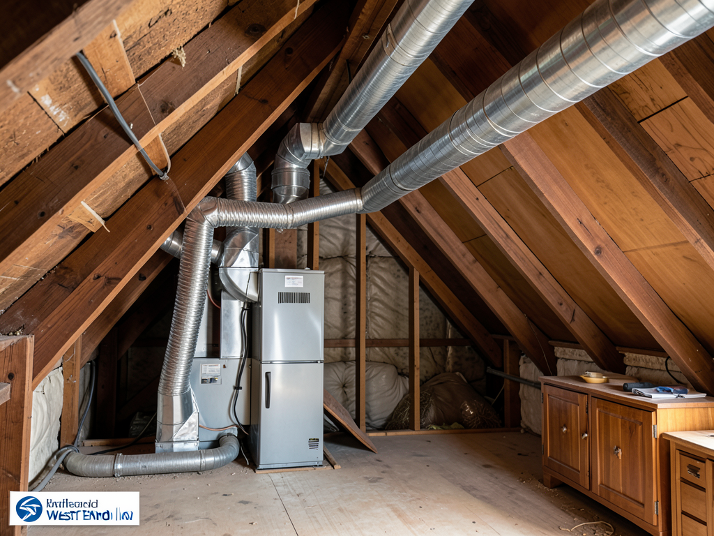 Small duct high velocity cooling for historic mans