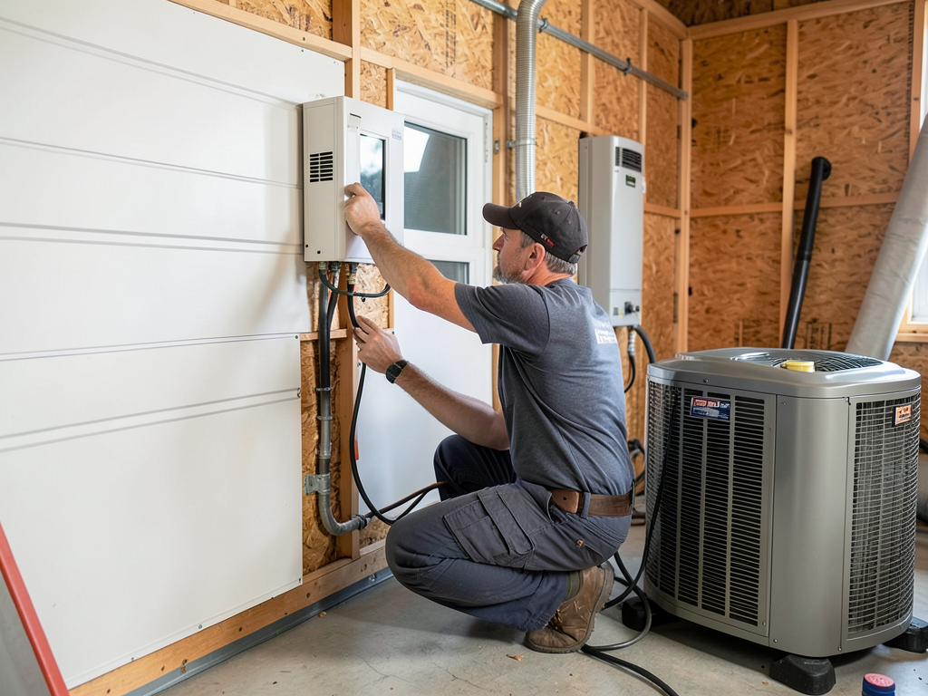 The best ways to heat and cool a finished garage o