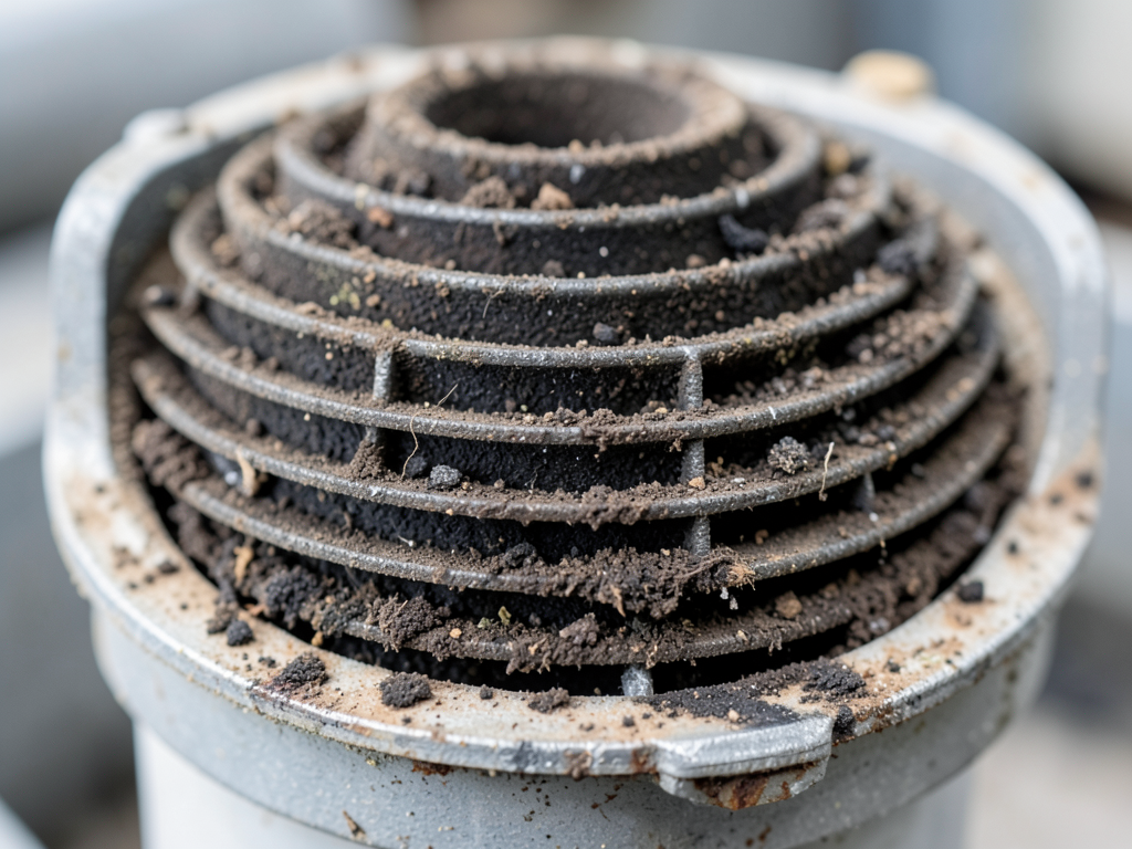 What causes that burning dust smell when you first