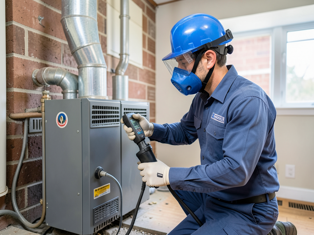 What to do if you smell gas near your furnace in b